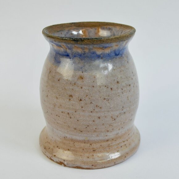 Pottery Stoneware Vase Amateur ? Unsigned 4.5" - Picture 5 of 8